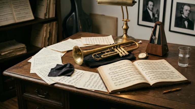 Descubra como aumentar sua resistência no trompete usando o Método Arban. Aprenda a matemática do descanso, estudos específicos e como evitar a fadiga labial.